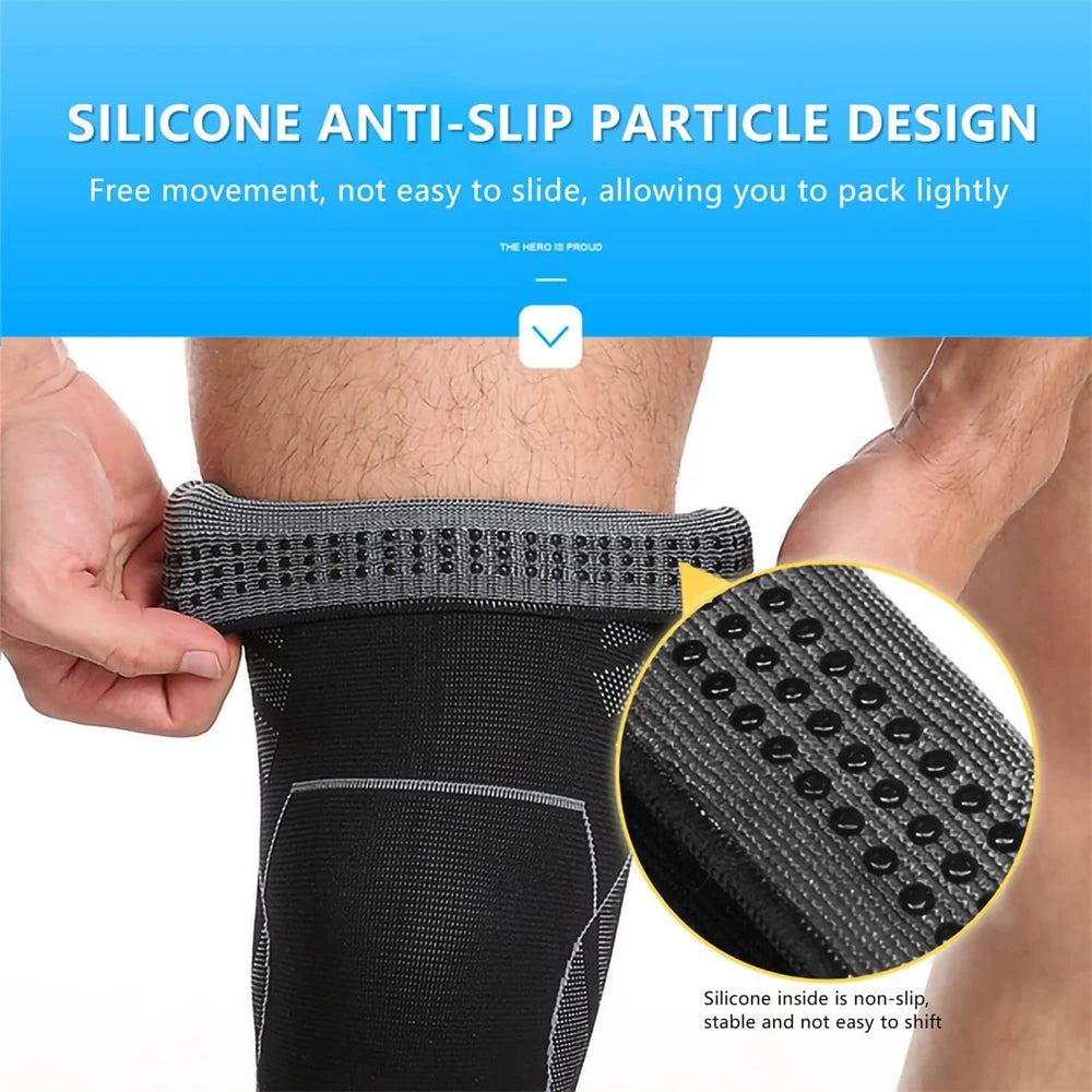 Knee Compression Sleeve – Sports Support & Workout Protection