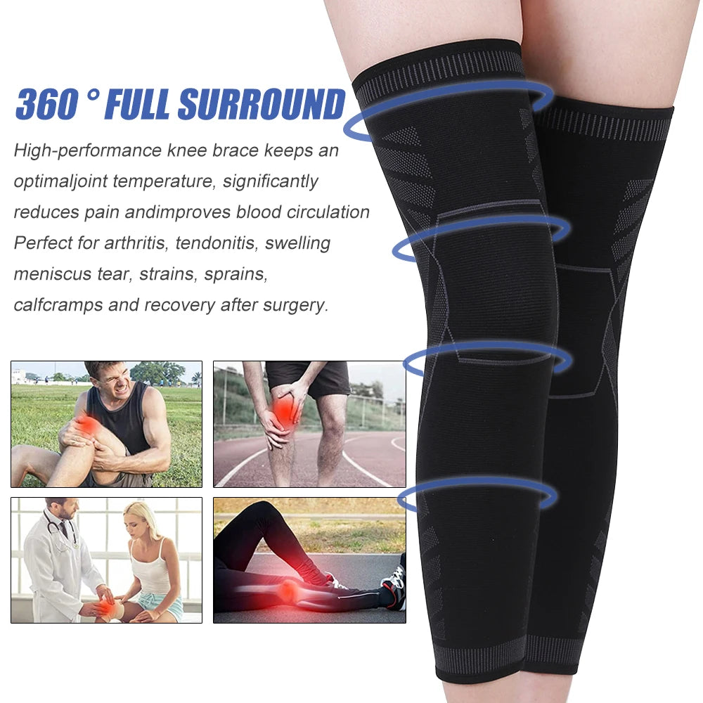 Knee Compression Sleeve – Sports Support & Workout Protection