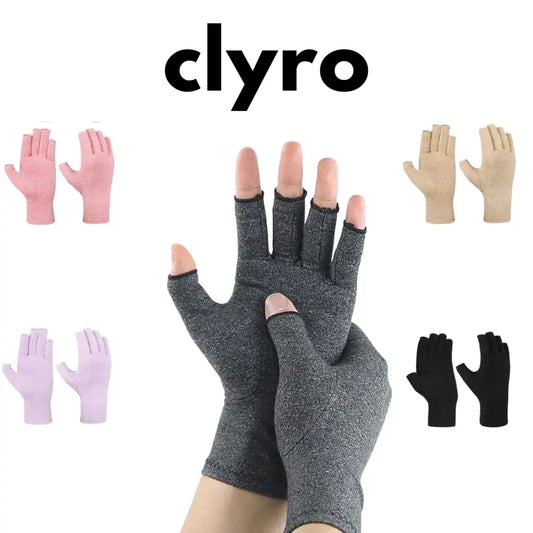 Clyro Grip Gloves – Fingerless Compression Support