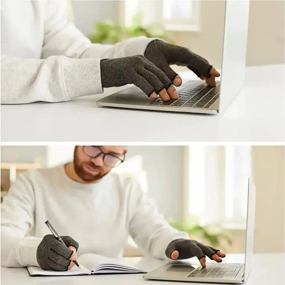 Clyro Grip Gloves – Fingerless Compression Support