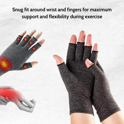 Clyro Grip Gloves – Fingerless Compression Support
