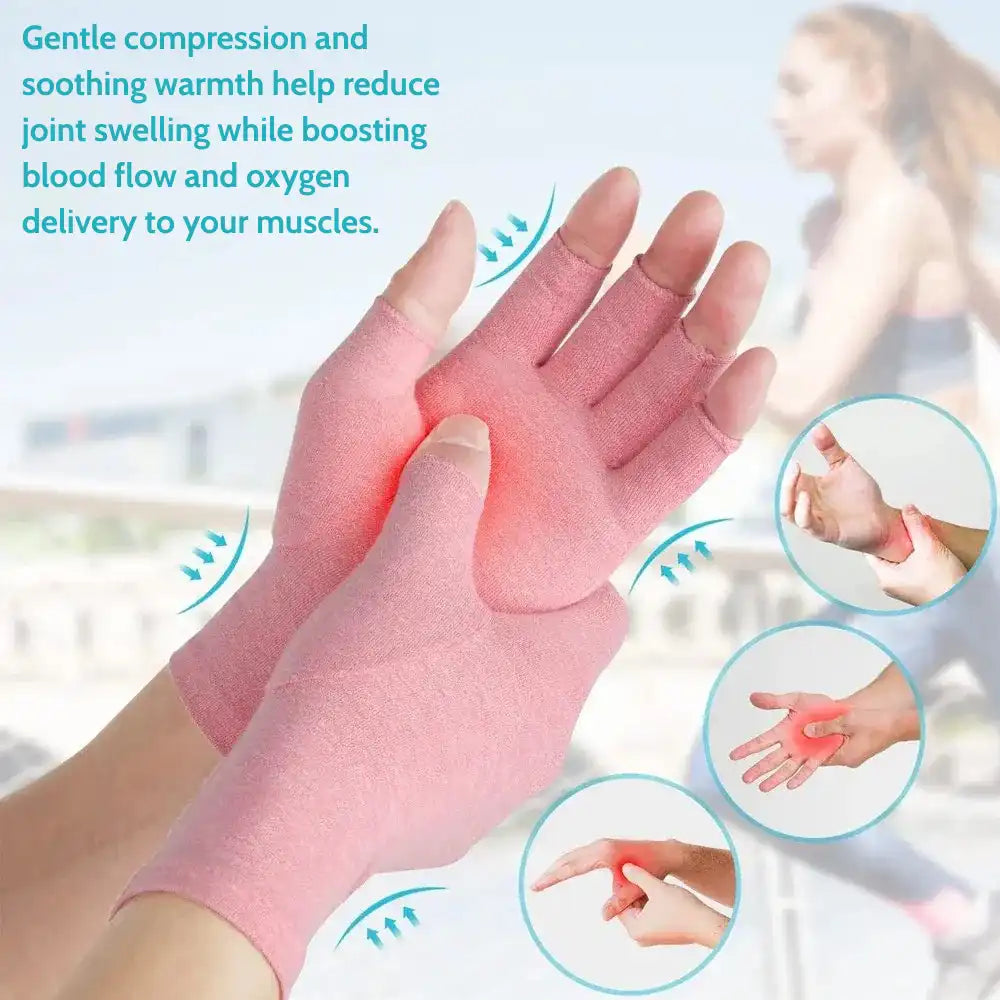 Clyro Grip Gloves – Fingerless Compression Support