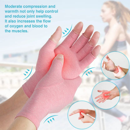 Fingerless Compression Gloves – Support for Sports & Exercise