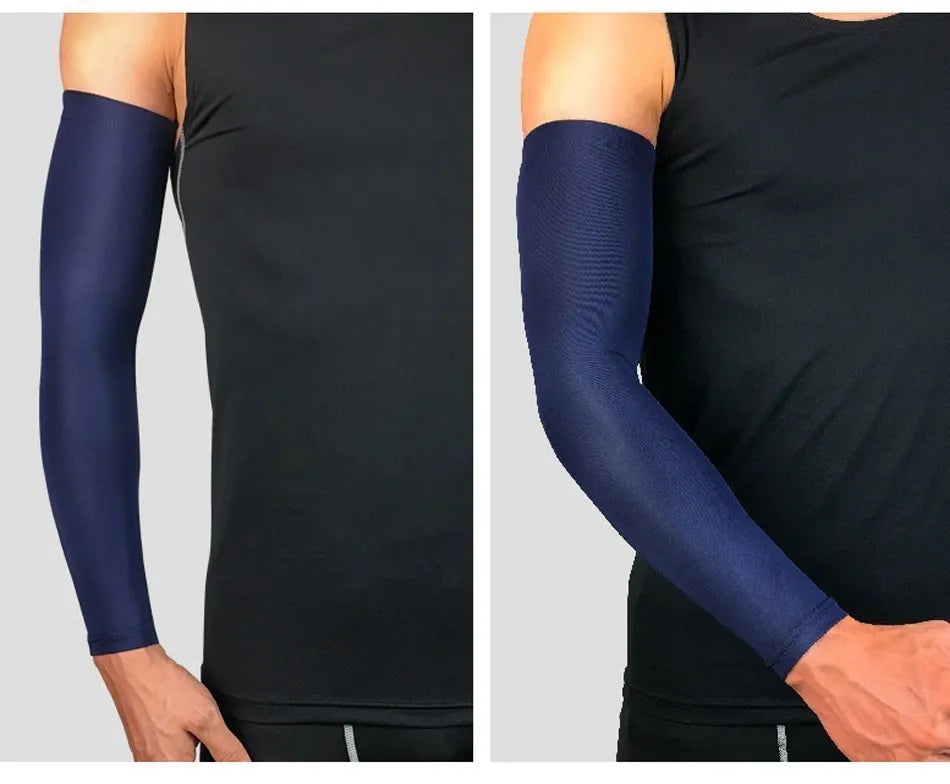 Compression Sleeve – Breathable UV Protection & Support for Basketball, Cycling, Running