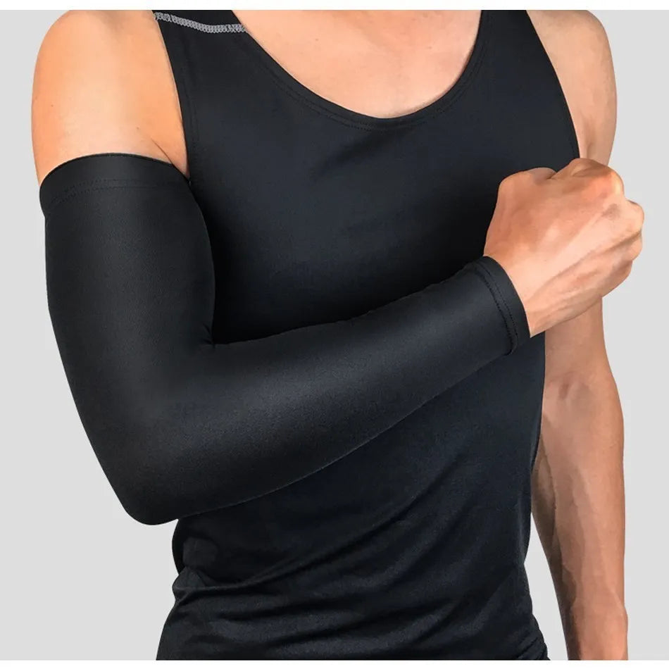 Compression Sleeve – Breathable UV Protection & Support for Basketball, Cycling, Running