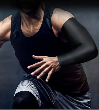 Compression Sleeve – Breathable UV Protection & Support for Basketball, Cycling, Running