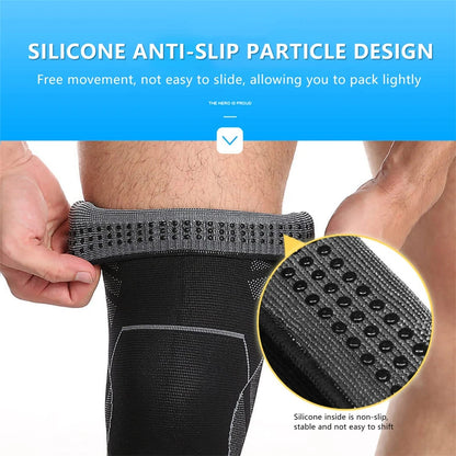 Knee Compression Sleeve – Sports Support & Workout Protection