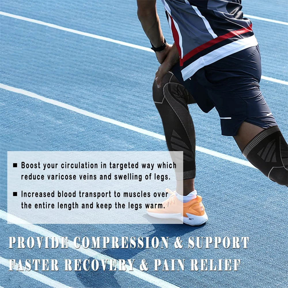 Knee Compression Sleeve – Sports Support & Workout Protection