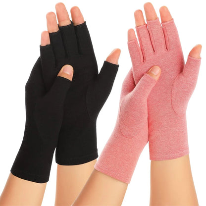 Fingerless Compression Gloves – Support for Sports & Exercise