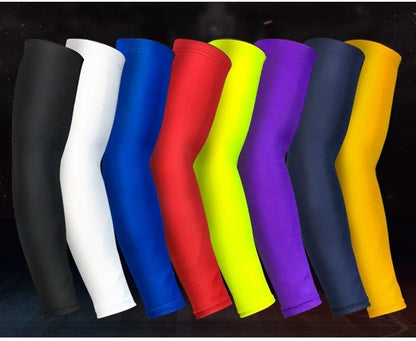 Compression Sleeve – Breathable UV Protection & Support for Basketball, Cycling, Running