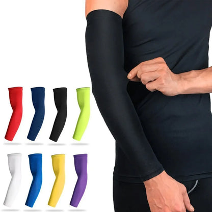 Compression Sleeve – Breathable UV Protection & Support for Basketball, Cycling, Running