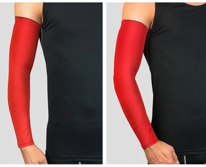 Compression Sleeve – Breathable UV Protection & Support for Basketball, Cycling, Running