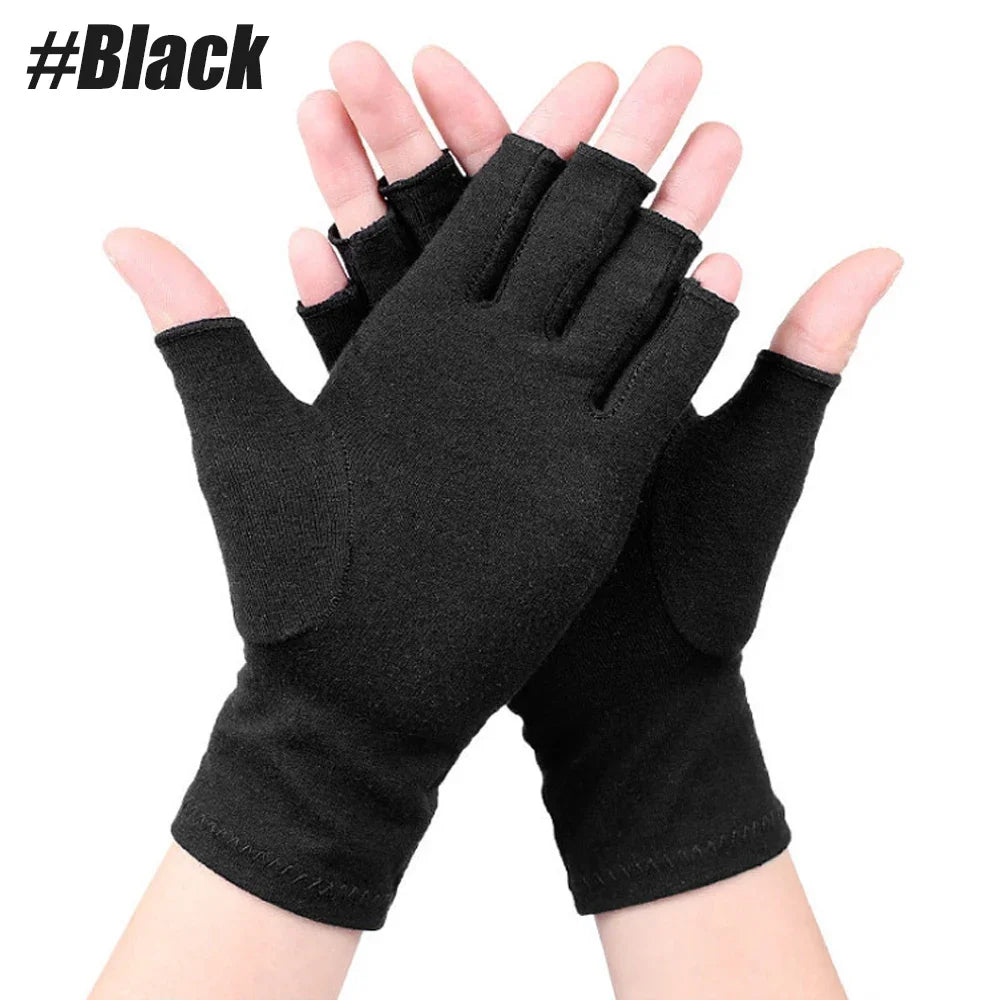 Fingerless Compression Gloves – Support for Sports & Exercise