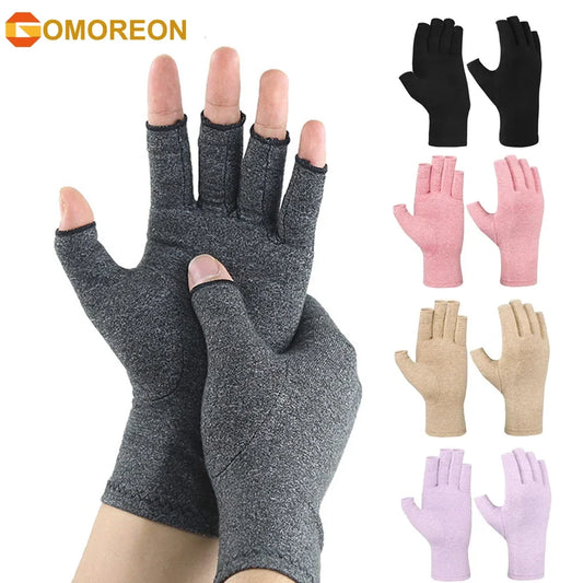 Fingerless Compression Gloves – Support for Sports & Exercise