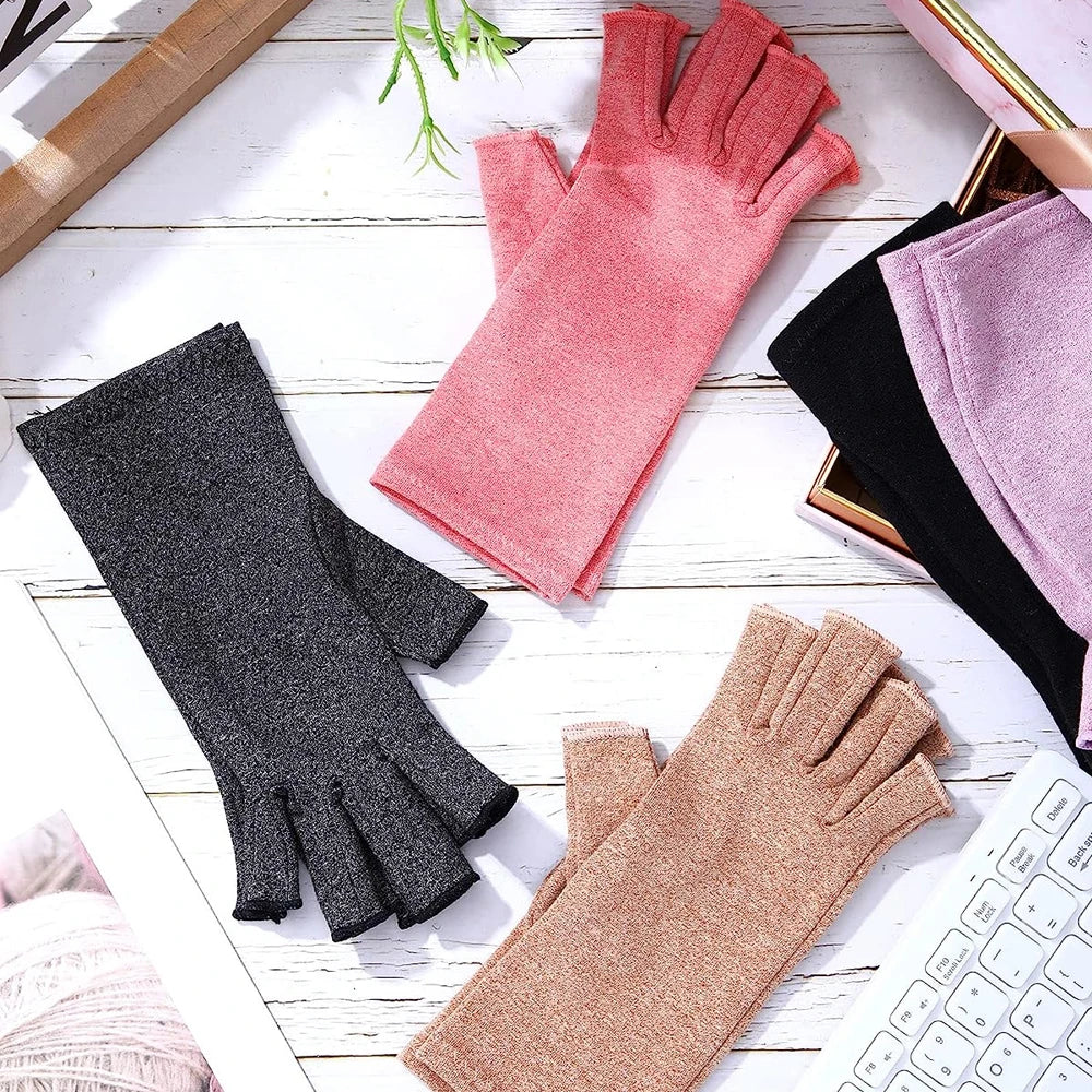 Fingerless Compression Gloves – Support for Sports & Exercise