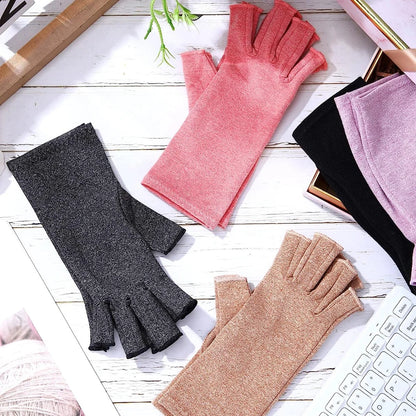 Fingerless Compression Gloves – Support for Sports & Exercise