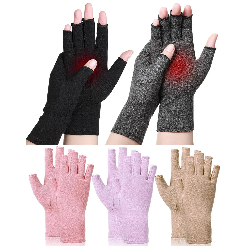 Fingerless Compression Gloves – Support for Sports & Exercise