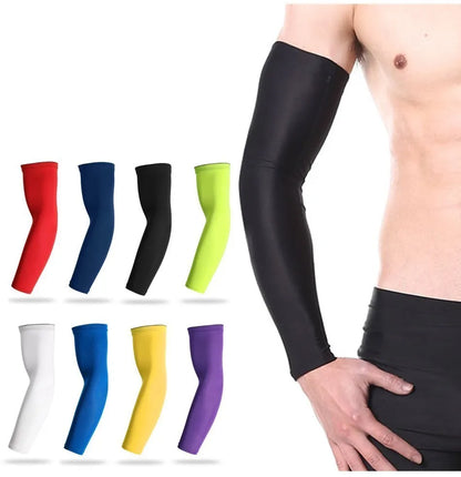 Compression Sleeve – Breathable UV Protection & Support for Basketball, Cycling, Running