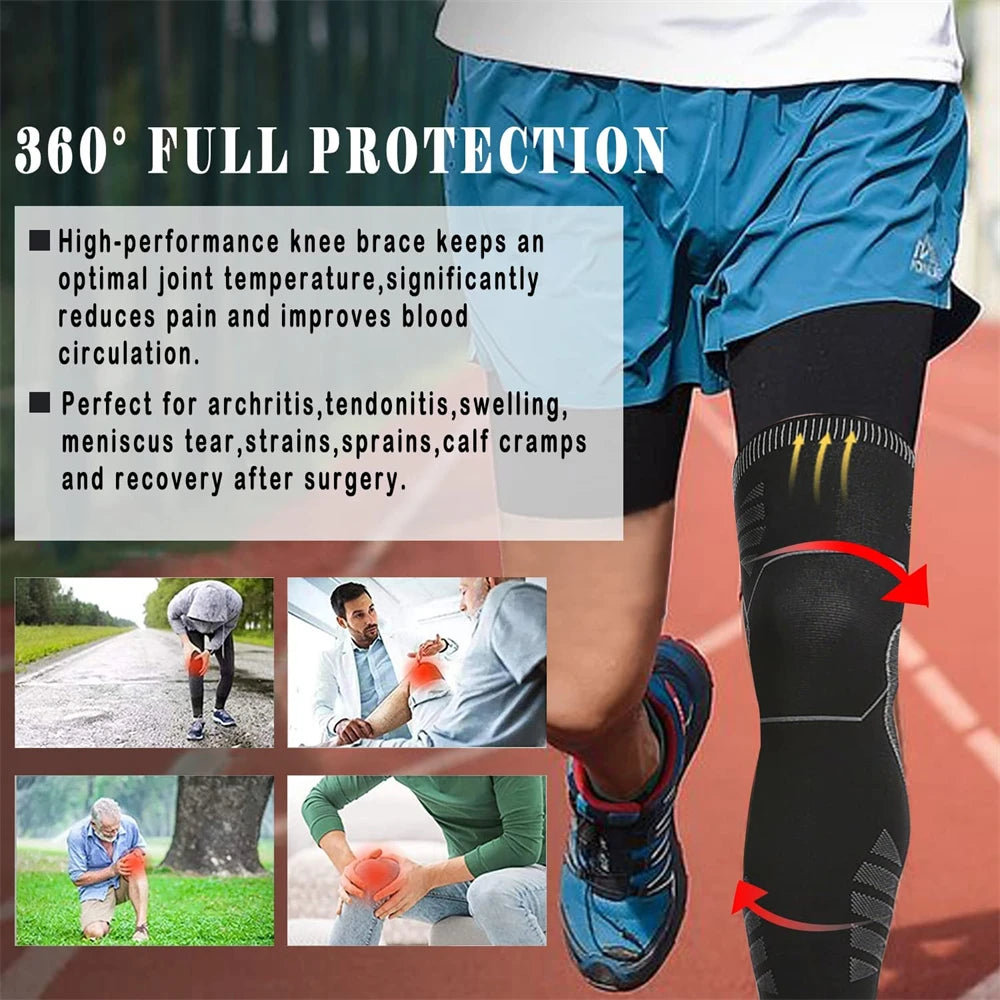 Knee Compression Sleeve – Sports Support & Workout Protection
