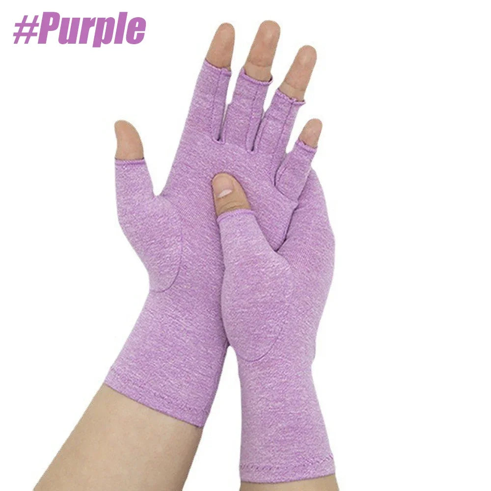 Fingerless Compression Gloves – Support for Sports & Exercise