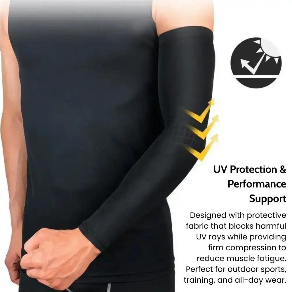 Clyro Flex Arm Sleeves – UV Protection & Muscle Support